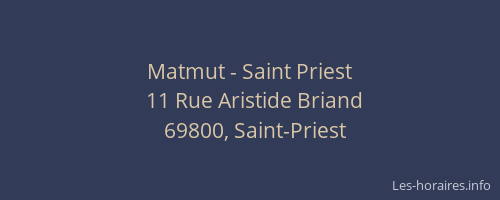 Matmut - Saint Priest