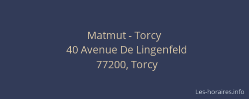 Matmut - Torcy