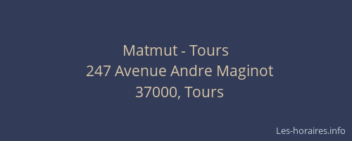 Matmut - Tours