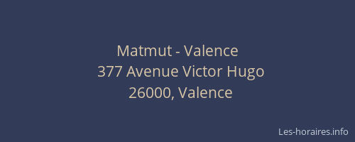 Matmut - Valence