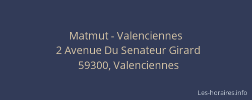 Matmut - Valenciennes