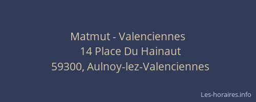 Matmut - Valenciennes
