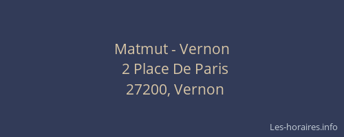 Matmut - Vernon
