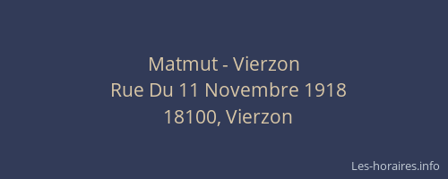 Matmut - Vierzon