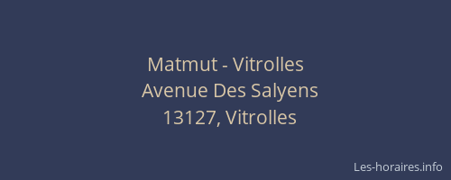 Matmut - Vitrolles