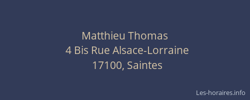 Matthieu Thomas