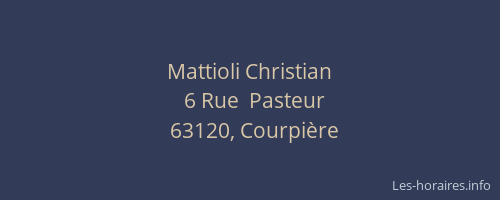 Mattioli Christian