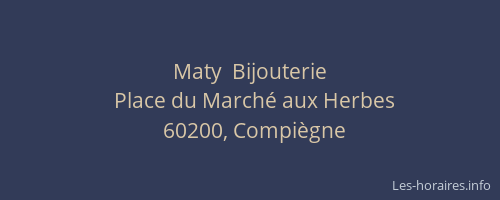 Maty  Bijouterie