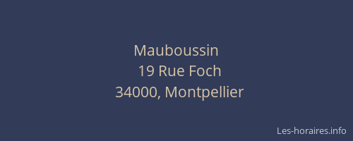 Mauboussin