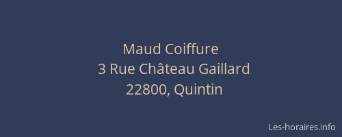 Maud Coiffure
