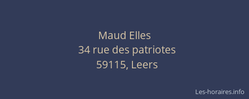 Maud Elles