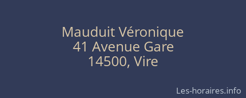 Mauduit Véronique