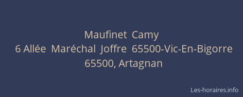 Maufinet  Camy