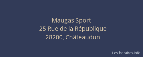 Maugas Sport