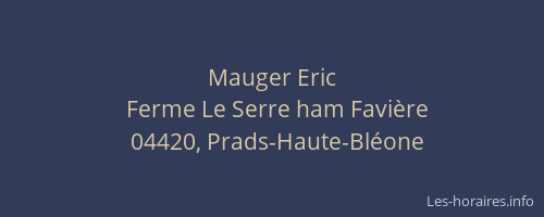 Mauger Eric