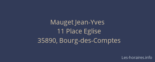 Mauget Jean-Yves