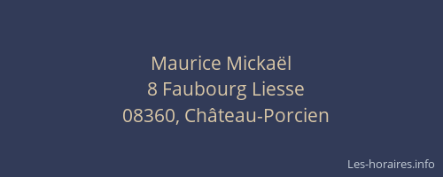Maurice Mickaël