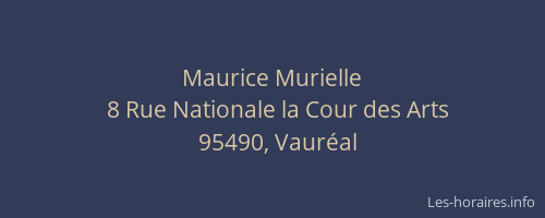 Maurice Murielle