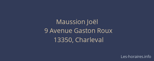 Maussion Joël