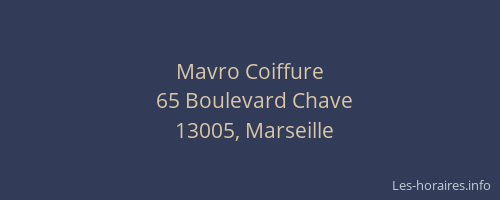 Mavro Coiffure