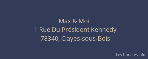Max & Moi