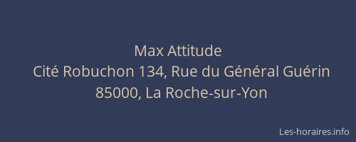 Max Attitude