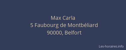 Max Carla