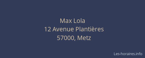 Max Lola