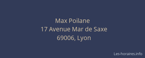 Max Poilane