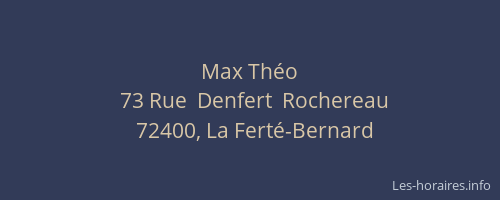 Max Th&eacute;o