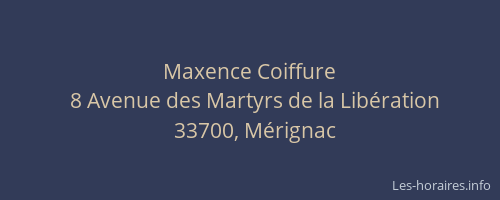 Maxence Coiffure