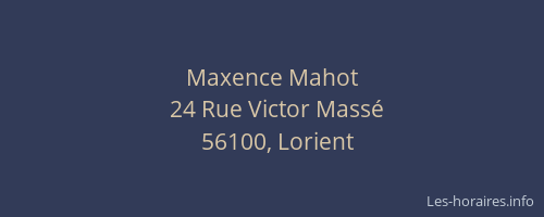 Maxence Mahot
