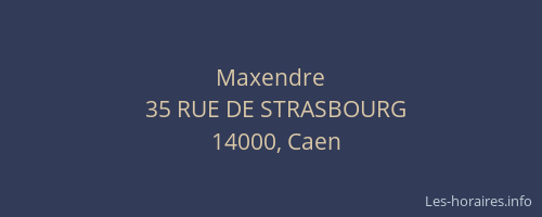 Maxendre