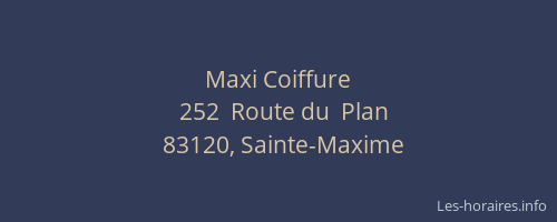 Maxi Coiffure