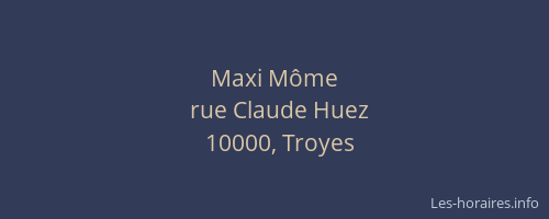 Maxi Môme