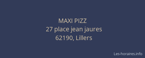 MAXI PIZZ