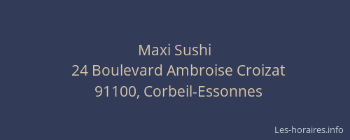 Maxi Sushi