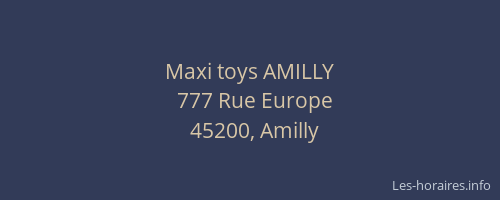Maxi toys AMILLY