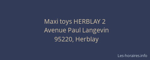 Maxi toys HERBLAY 2