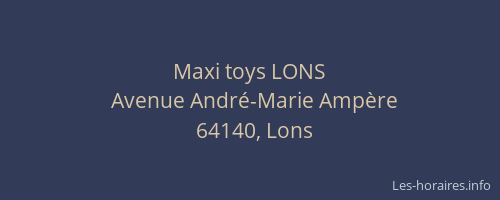 Maxi toys LONS