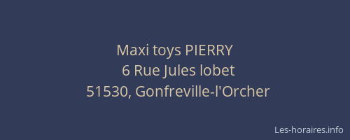 Maxi toys PIERRY