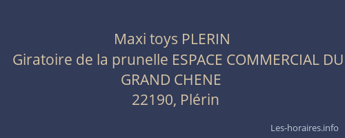 Maxi toys PLERIN