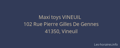 Maxi toys VINEUIL