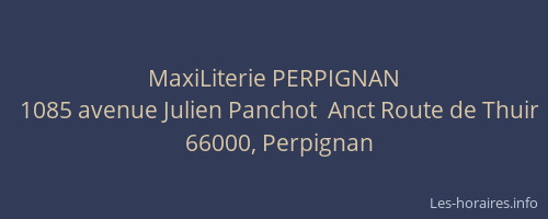 MaxiLiterie PERPIGNAN