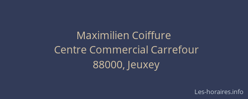 Maximilien Coiffure