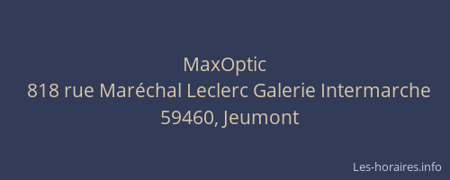 MaxOptic