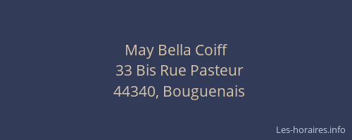 May Bella Coiff