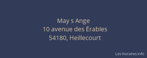 May s Ange