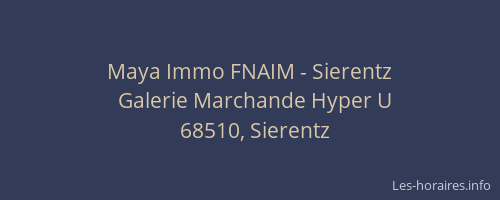 Maya Immo FNAIM - Sierentz