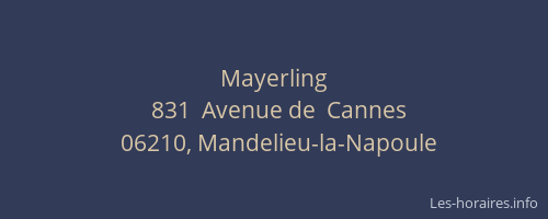Mayerling